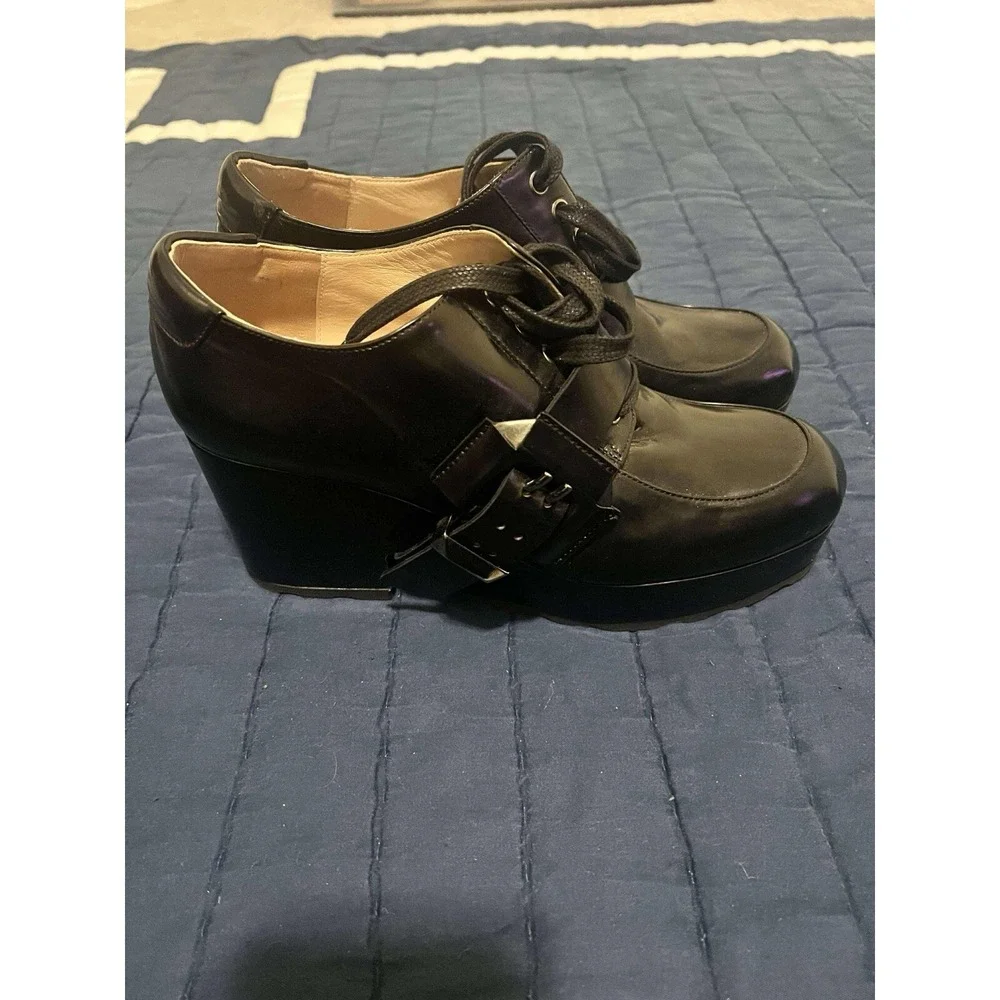 Viktor‎ & Rolf Platform Oxford Shoes Womens 9.5 - 10 Imported From Italy Size 40